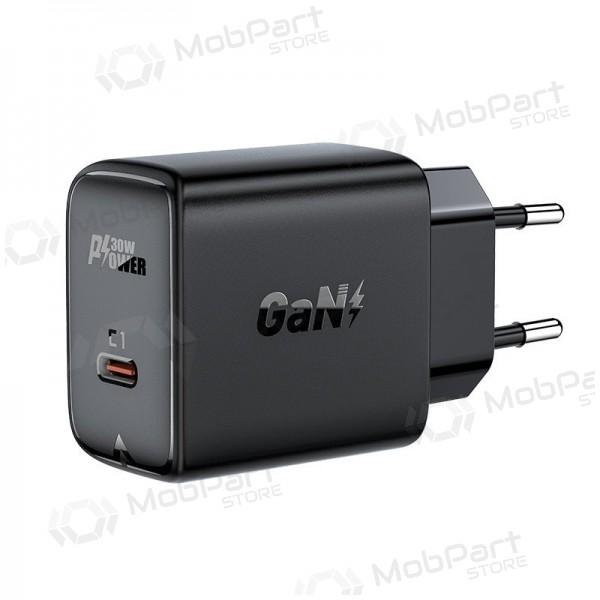 Φορτιστής buitinis Acefast A21 30W GaN USB-C μαύρος