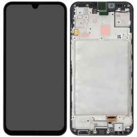 Samsung Galaxy A15 οθόνη (μαύρος) (με πλαίσιο) (γνησια)