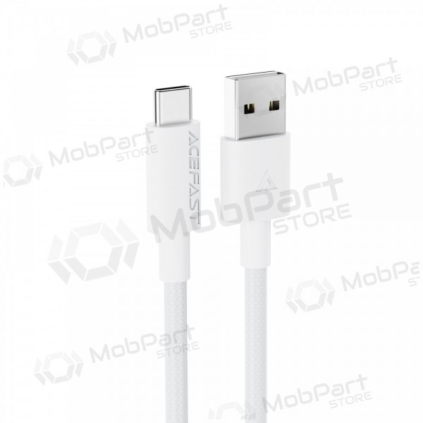 USB καλώδιο Acefast C18-04 USB-A to USB-C 1.2m άσπρο
