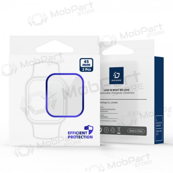 LCD apsauginis stikliukas Dux Ducis Pmma (2Pack) Apple Watch 41mm μαύρος