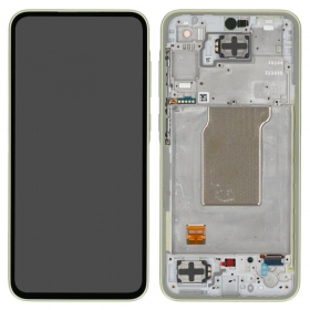 Samsung Galaxy A35 οθόνη (Awesome Lemon) (με πλαίσιο) (refurbished)