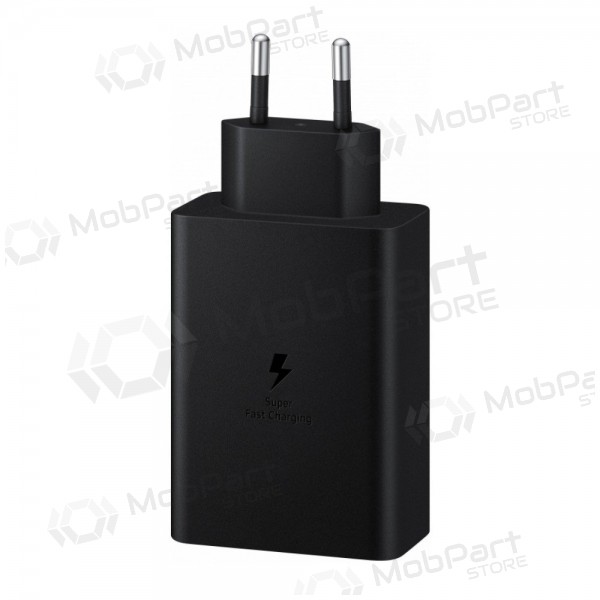 Φορτιστής δικτύου Samsung EP-T6530NBEGEU 65 W 2x USB-C + USB-A μαύρος
