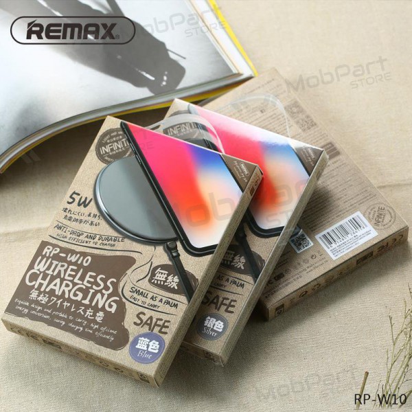 Φορτιστής ασύρματος Remax RP-W10 5W (ασήμι)