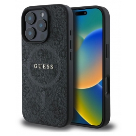 Θήκη Apple iPhone 16 Pro Max - Guess PU Leather 4G Colored Ring MagSafe