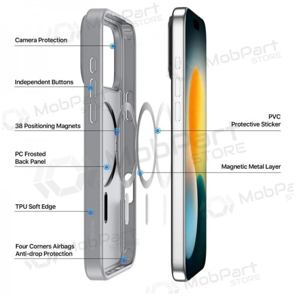 Θήκη Samsung Galaxy A26 - Dux Ducis Yind (γκρι)