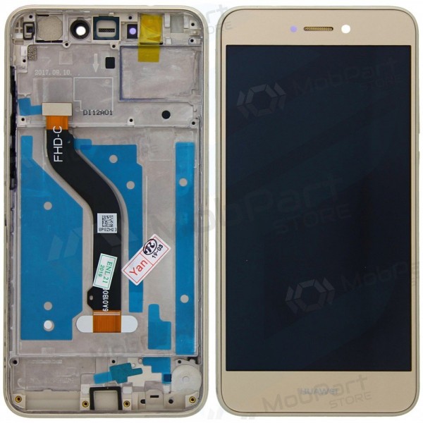 Huawei P8 Lite (2017) / P9 Lite (2017) / Honor 8 Lite οθόνη (χρυσαφένιος) (με πλαίσιο)