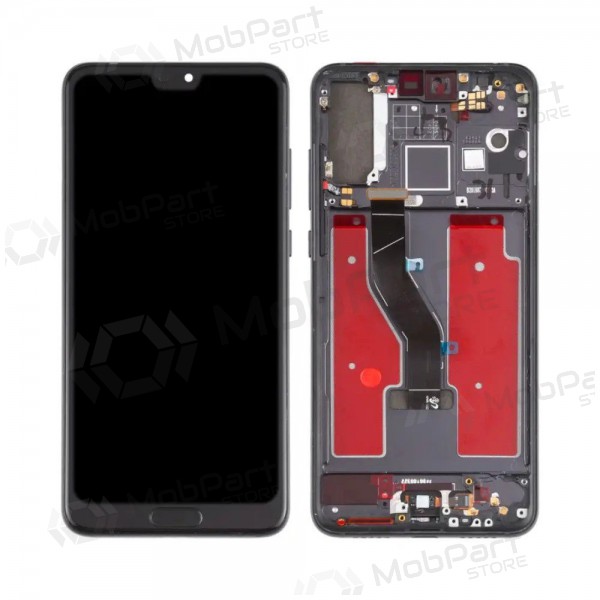Huawei P20 PRO οθόνη (μαύρος) (με πλαίσιο) (OLED)