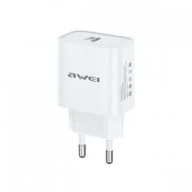 Φορτιστής τηλεφώνου Awei PD61-EU 20 W USB-C λευκός