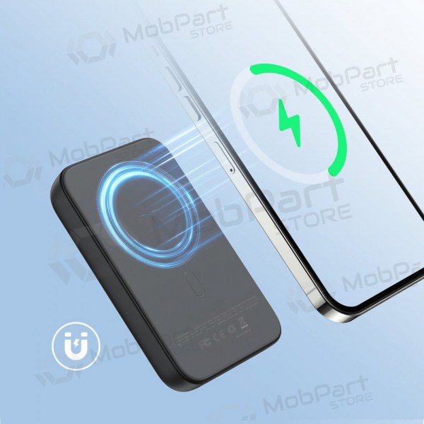 Εξωτερική μπαταρία Power Bank Joyroom JR-W020 20W Magnetic Wireless 10000mAh μαύρος