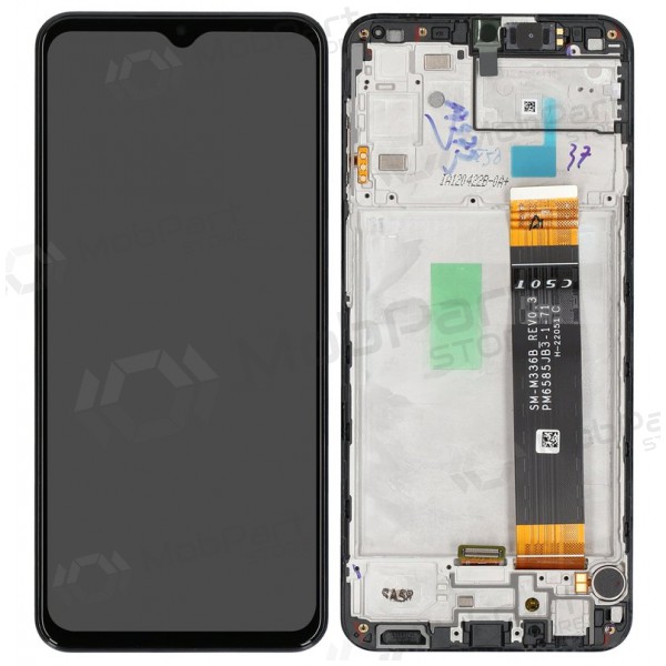 Οθόνη Samsung Galaxy A23 4G (μαύρη) (με πλαίσιο) (γνήσια)