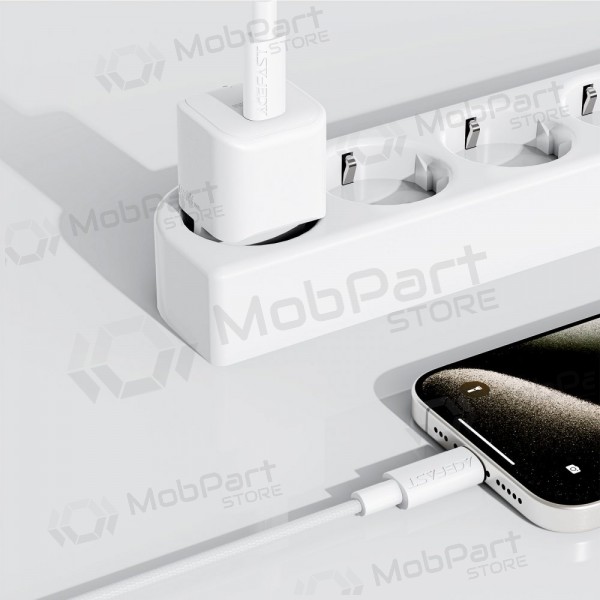 USB καλώδιο Acefast C18-03 60W USB-C to USB-C 1.2m άσπρο