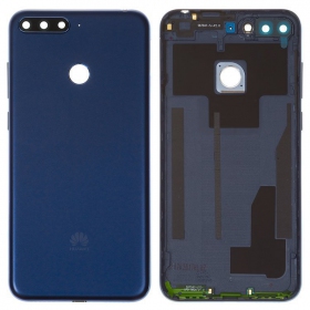 Huawei Y6 Prime 2018 πίσω κάλυμμα μπαταρίας (μπλε) (μεταχειρισμένος grade C, γνησια)