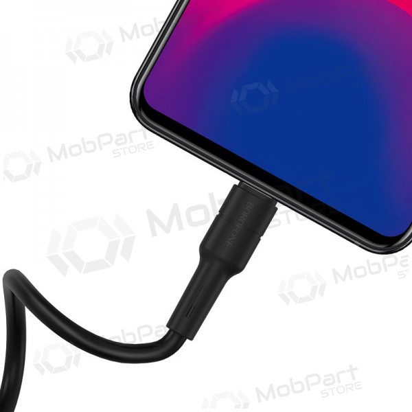 USB καλώδιο Borofone BX30 microUSB 1.0m (μαύρος)