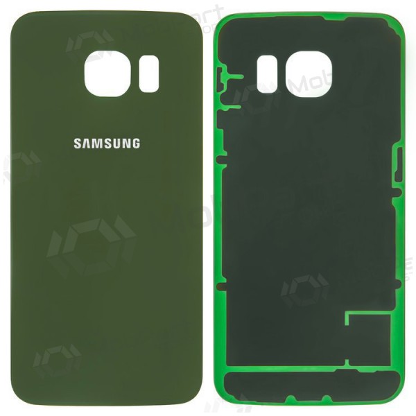 Samsung G925F Galaxy S6 Edge πίσω κάλυμμα μπαταρίας (Green Emerald) (service pack) (γνησια)