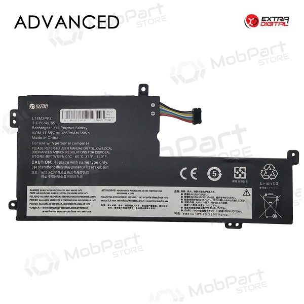 LENOVO L18M3PF2, 3250mAh μπαταρία Laptop, Advanced
