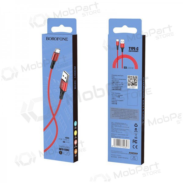 USB καλώδιο BOROFONE BX20 Enjoy 