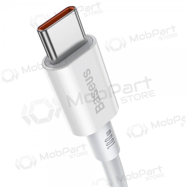 Καλώδιο Baseus Superior Type-C - Type-C 100W 1.0m (άσπρο) CATYS-B02