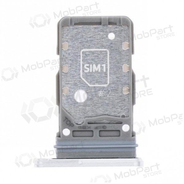 Samsung G991B Galaxy S21 5G Υποδοχή κάρτας SIM (άσπρο)