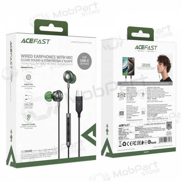 Ausinės Acefast L5 USB-C