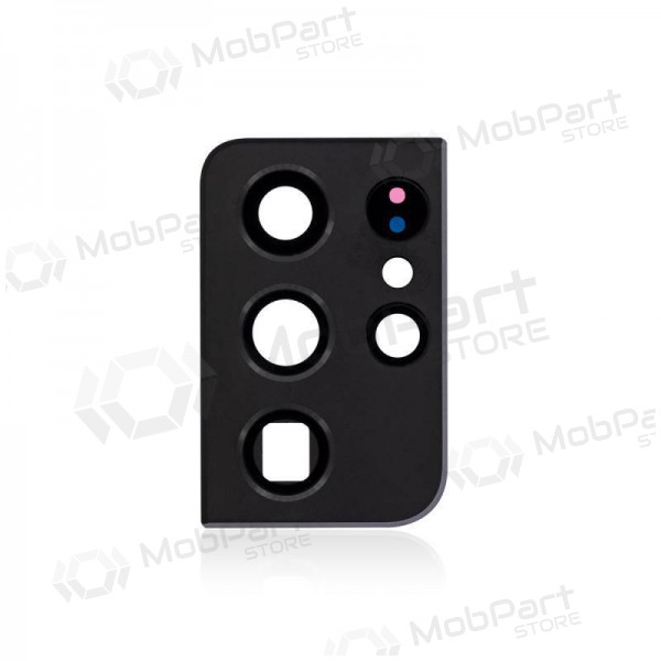 Samsung Galaxy S21 Ultra 5G τζαμάκι κάμερας (μαύρος) (με πλαίσιο)