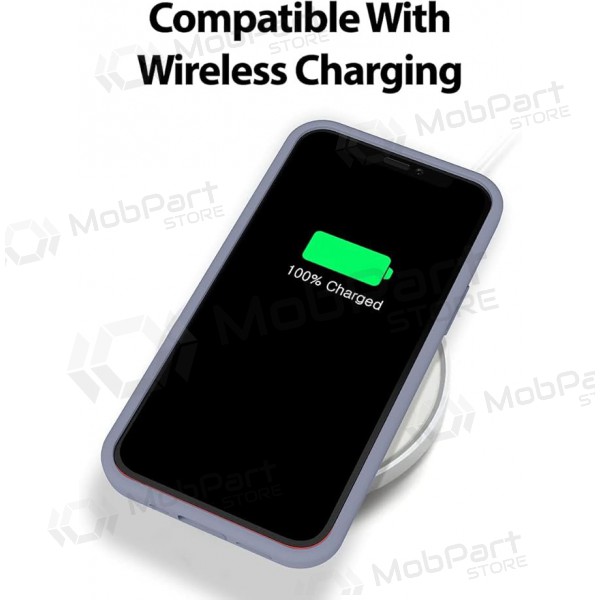 Θήκη Apple iPhone 11 Pro Max Mercury - Silicone Case (γκρι λεβάντας)