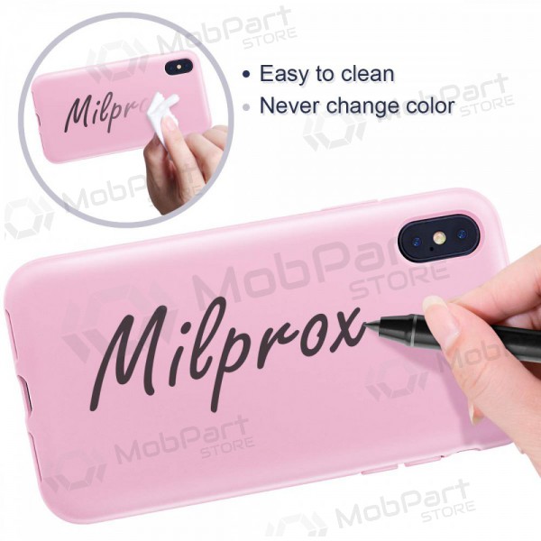 Θήκη Apple iPhone 13 Pro Max - Liquid Silicone 1.5mm (ροζ)
