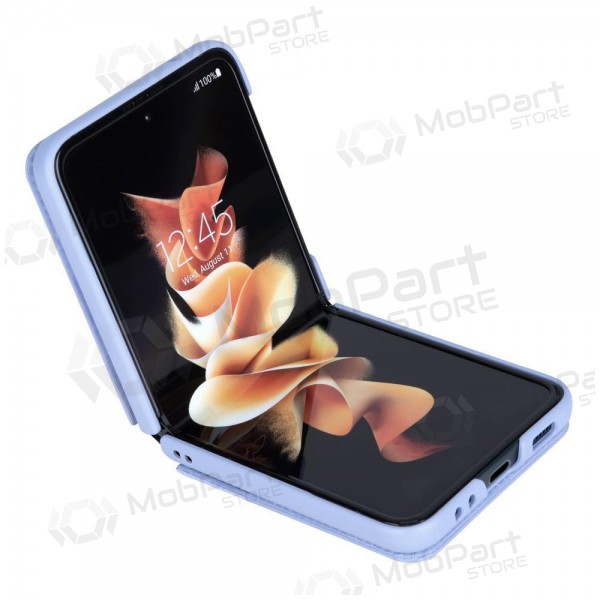 Θήκη Samsung Galaxy Z Flip4 - Nillkin Leather (μοβ)