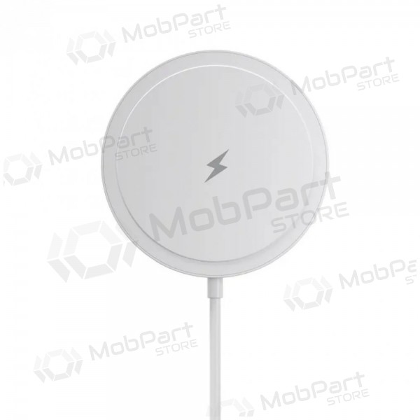 Ασύρματος φορτιστής MagSafe Blue Star Charing Pad 15 W με καλώδιο USB-C λευκό