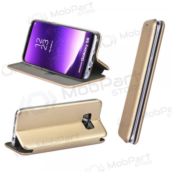 Θήκη Apple iPhone 12 mini - Book Elegance (χρυσή)