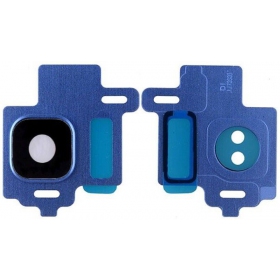 Samsung Galaxy S8 τζαμάκι κάμερας (με πλαίσιο) (μπλε)