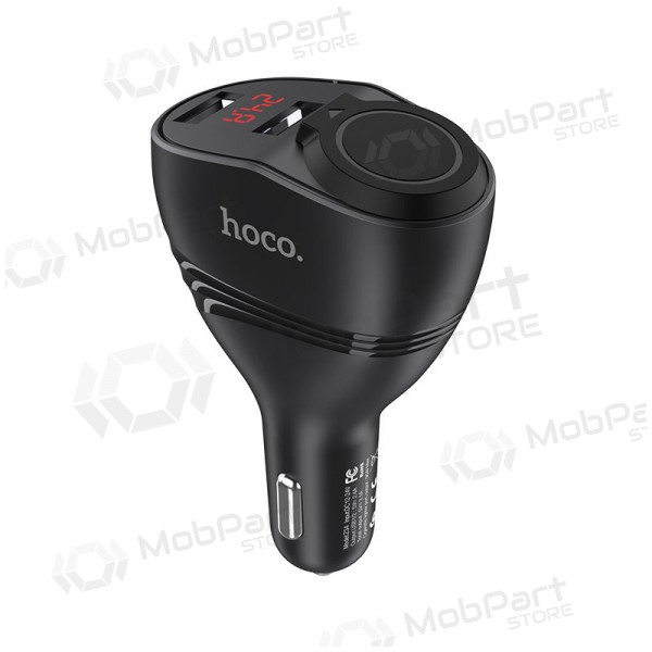Φορτιστής automobilinis Hoco Z34 x 2 USB (3.1A) (μαύρος)