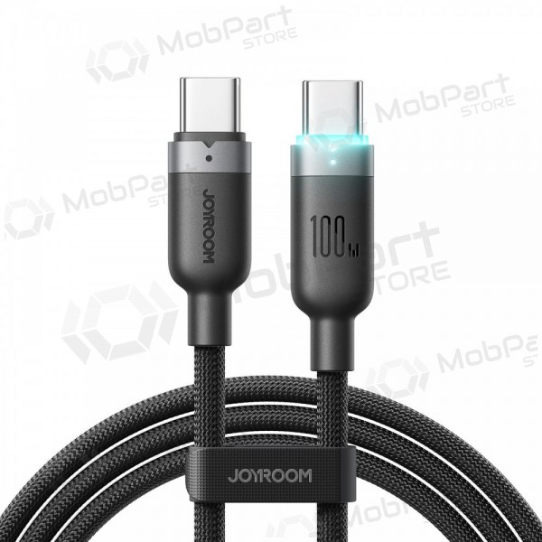 Καλώδιο USB-C Joyroom S-A63 USB-C σε USB-C 1,2 m 100 W μαύρο