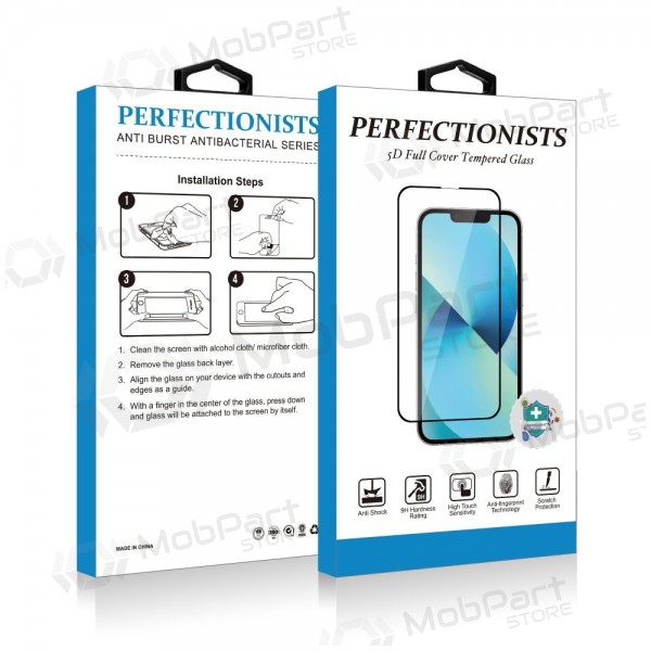 LCD apsauginis stikliukas 3D Perfectionists Apple iPhone 16 μαύρος