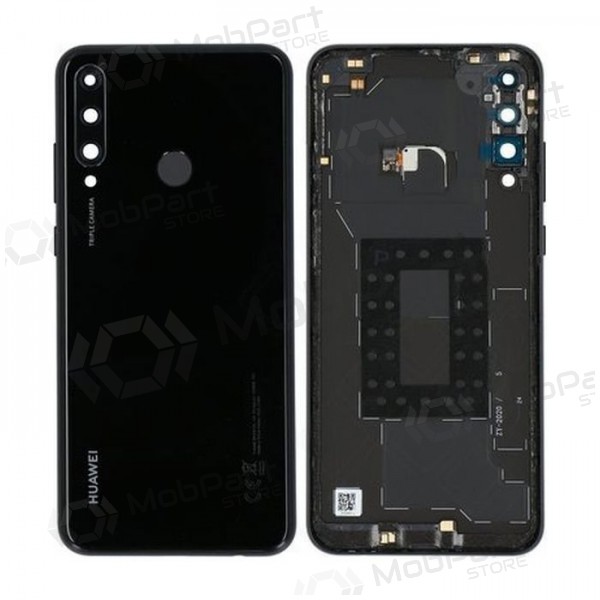 Huawei Y6p 2020 πίσω κάλυμμα μπαταρίας (Midnight Black) (μεταχειρισμένος grade C, γνησια)