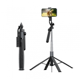 Selfie stick Remax P30 1.8m μαύρος