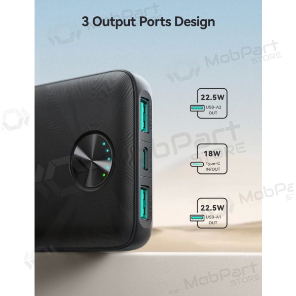 Εξωτερική μπαταρία Power Bank Joyroom JR-PBF15 22.5W 10000mAh μαύρος