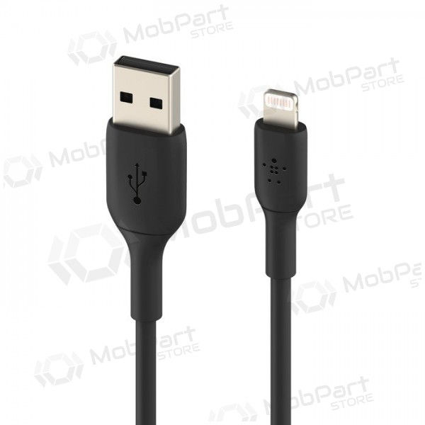USB καλώδιο Belkin Boost Charge USB-A to Lightning 1.0m μαύρος