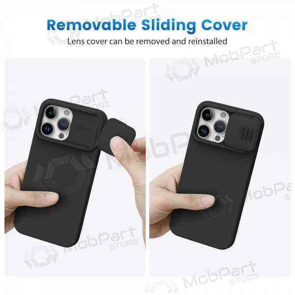 Θήκη Apple iPhone 14 - Nillkin Silicone (μαύρη)