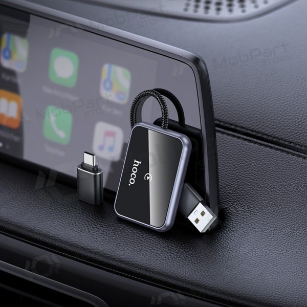 Αντάπτορας CarPlay Hoco HU1 ασύρματος μαύρος