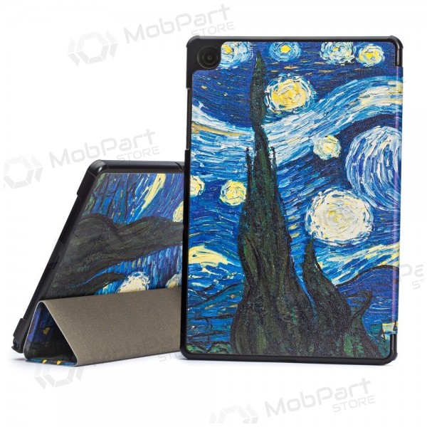 Θήκη Samsung Galaxy Tab A9+, Tab A11+ -Smart Leather- (starry night)