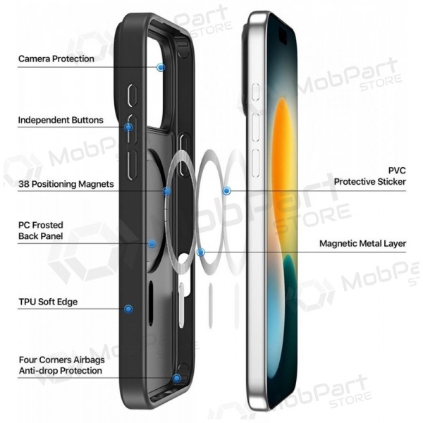 Θήκη Apple iPhone Air -Dux Ducis Yind- (μαύρη)