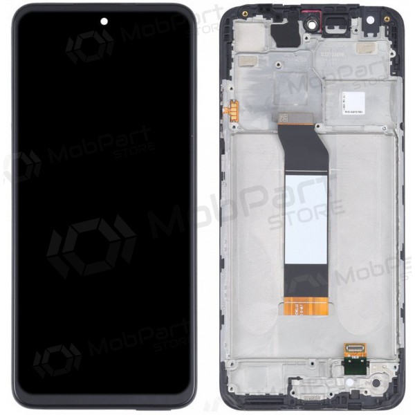 Xiaomi Redmi Note 10 5G / Redmi Note 10T 5G / Poco M3 Pro 5G οθόνη (μαύρος) (με πλαίσιο) (Premium)