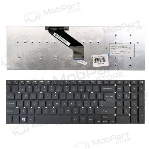 Packard Bell LG71, TG71, LV11, LV44, LS11, TS44 (UK) πληκτρολόγιο