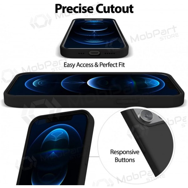 Θήκη Samsung Galaxy A37 Mercury - Pure Magsafe Silicon Case (μαύρη)
