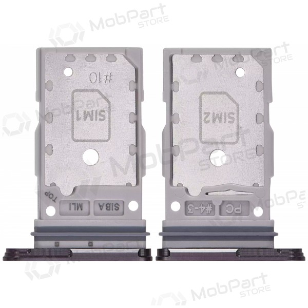 Samsung Galaxy S24, S24+ θήκη κάρτας Dual SIM (μαύρη) (γνήσια)