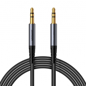 Audio καλώδιο Joyroom SY-A08 3,5mm to 3,5mm 1.2m μαύρος
