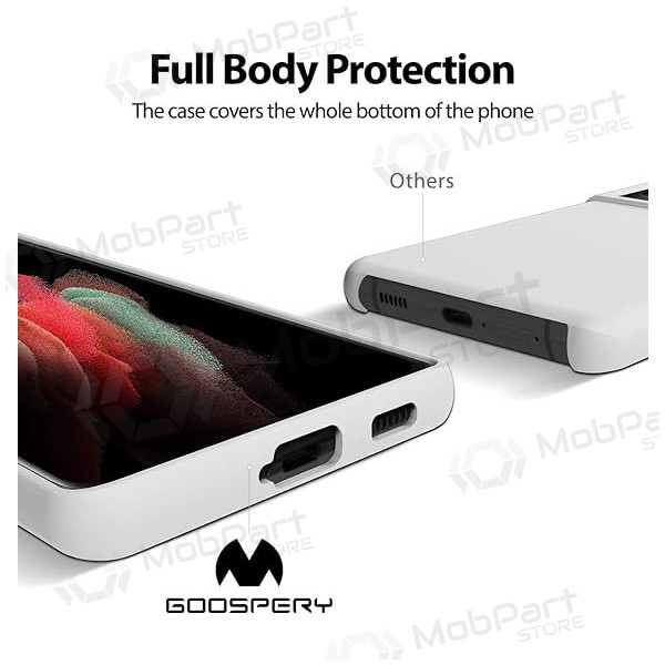 Θήκη Samsung Galaxy A15 Mercury - Silicone Case (χρώμα πέτρας)