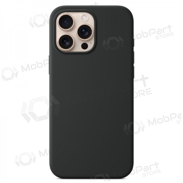 Θήκη Apple iPhone 12 / 12 Pro - Mag Silicone Case (μαύρο)