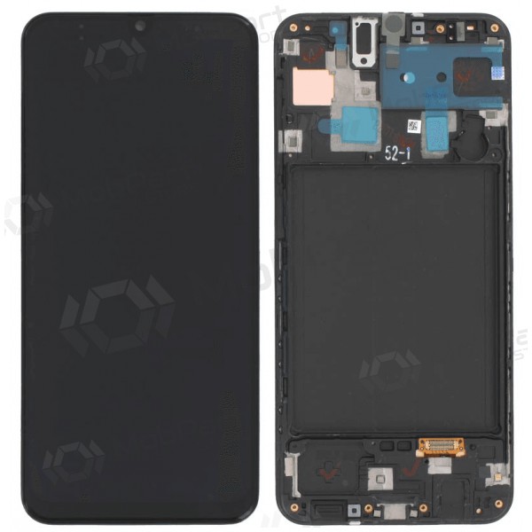Samsung Galaxy A30 οθόνη (μαύρος) (με πλαίσιο) (γνησια)