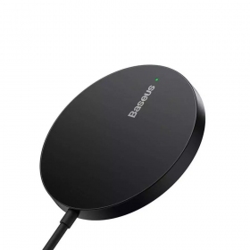 Ασύρματος φορτιστής MagSafe Baseus Simple Mini 3 15 W μαύρος